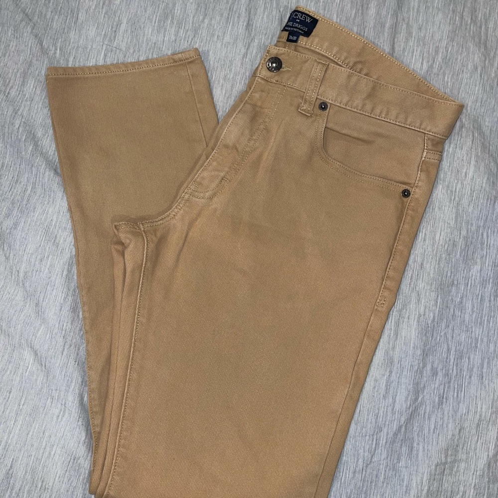 J. Crew Driggs tan corduroy pants 31x30